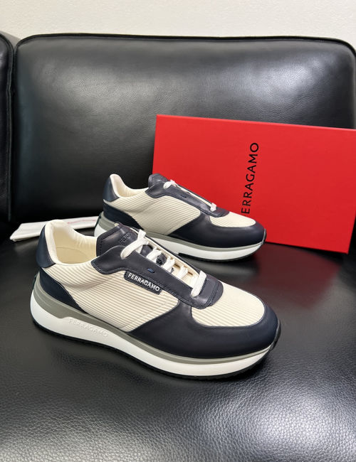 Ferragamo Premium Leather Casual Shoes