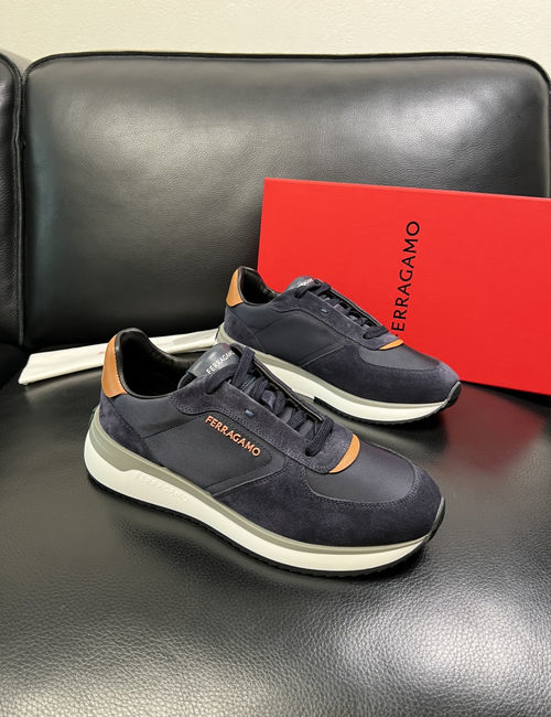 Ferragamo Premium Leather Casual Shoes
