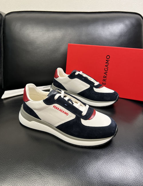 Ferragamo Premium Leather Casual Shoes