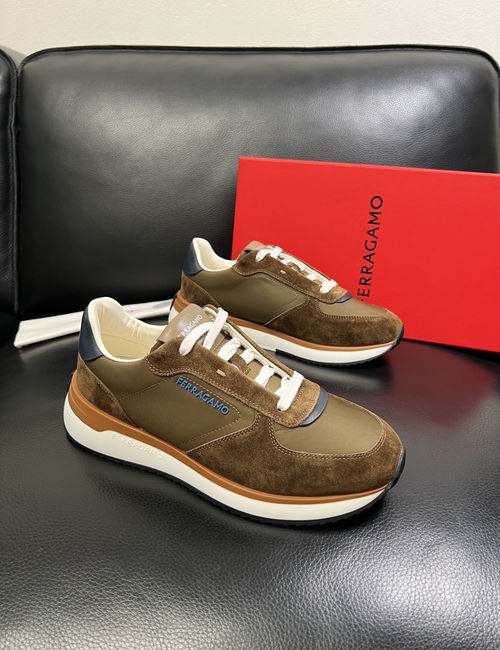 Ferragamo Premium Leather Casual Shoes