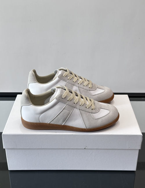 Maison Margiela MM6 Classic Retro Leather-lined Casual Trainers