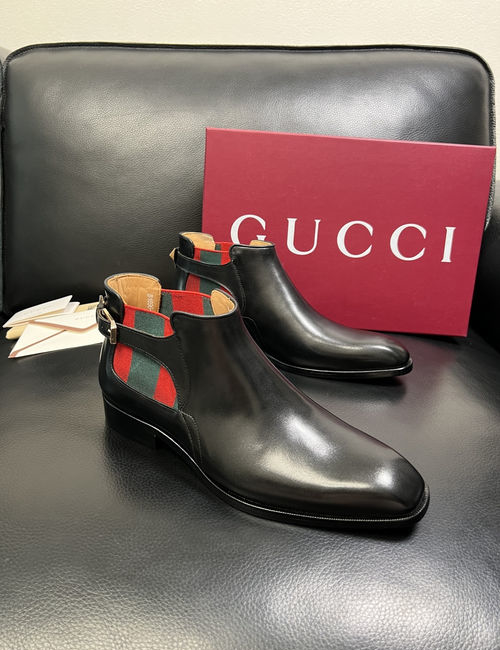 Gucci Leather Dress Shoes Premium Quality Sole