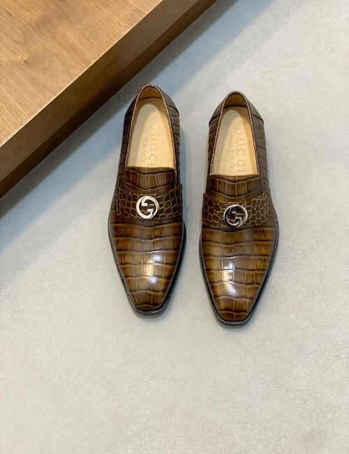 Gucci Sheepskin Leather Casual Shoes With Memory Insole