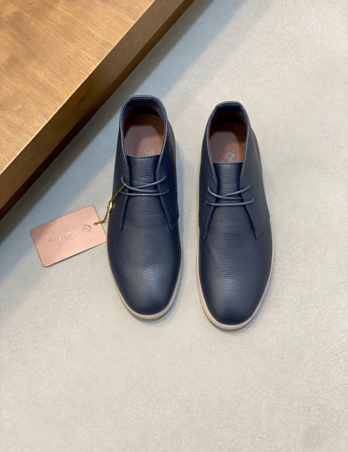Loro Piana LP Suede Leather Chelsea Ankle Boots