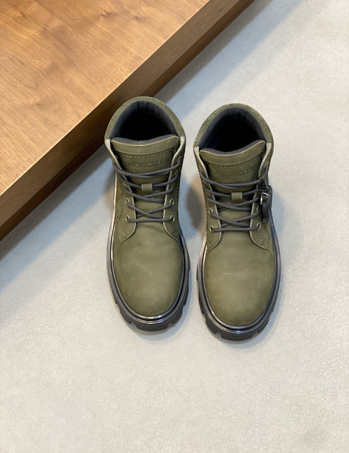 Moncler High-top Martin Boots Durable Cowhide Comfortable
