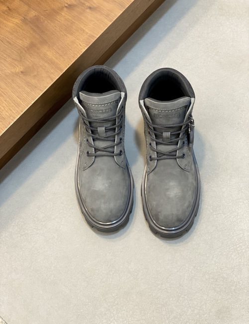 Moncler High-top Martin Boots Durable Cowhide Comfortable