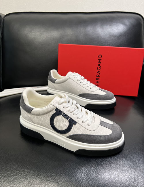 Ferragamo Premium Leather Casual Shoes