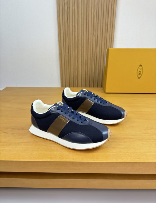 Tods Premium Casual Sneakers With Nappa Leather Upper
