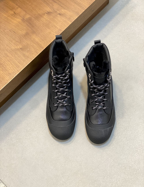 Bally Lace-up Zip Casual Wool Hiking Boots