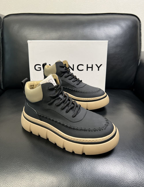 Givenchy Leather Mesh Breathable Casual Sneakers