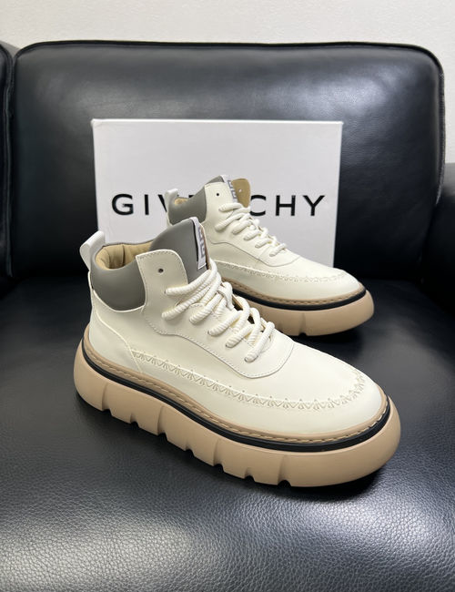 Givenchy Leather Mesh Breathable Casual Sneakers