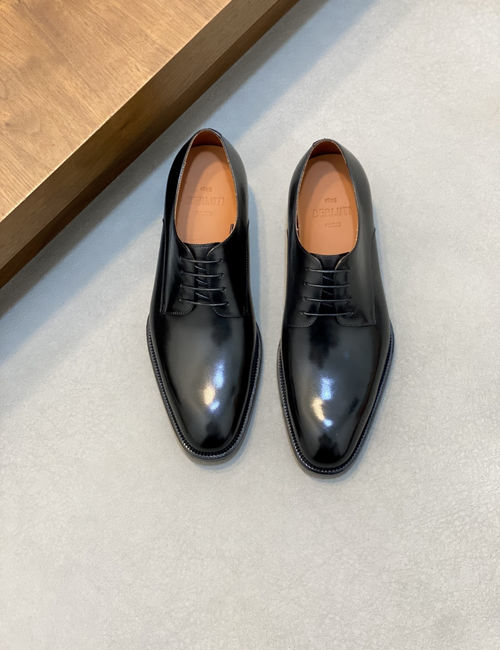 Berluti Leather Dress Shoes With Genuine Sole