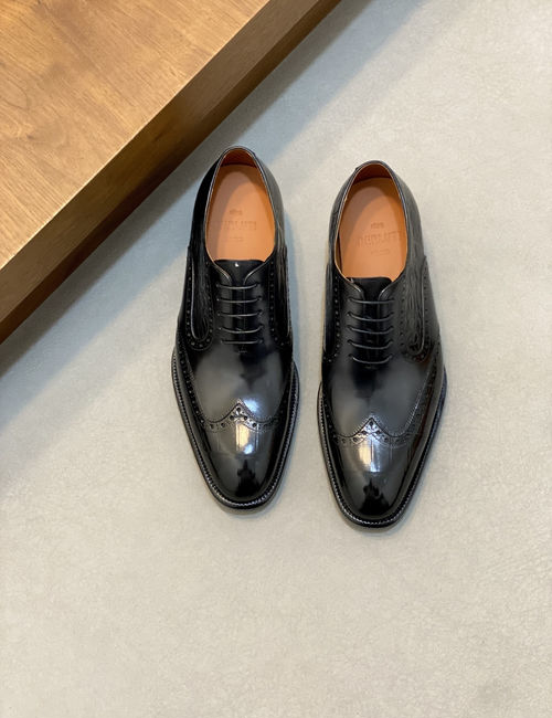 Berluti Leather Dress Shoes With Genuine Sole
