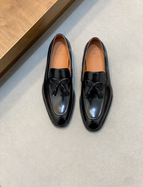 Berluti Leather Dress Shoes With Genuine Sole