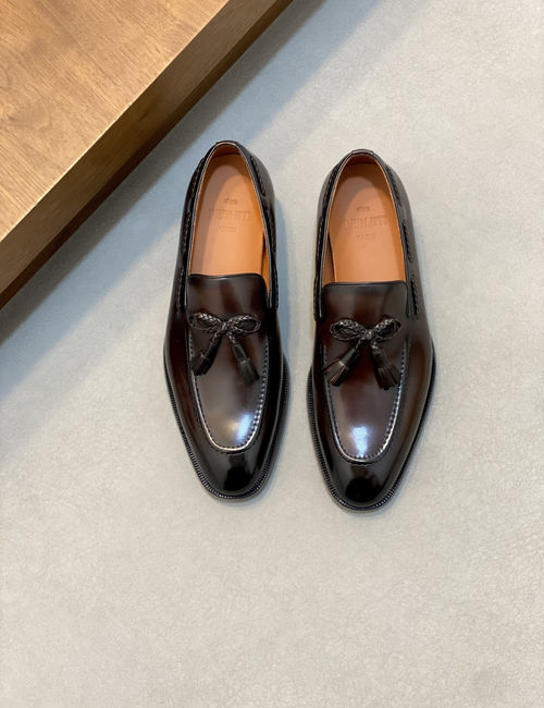 Berluti Leather Dress Shoes With Genuine Sole