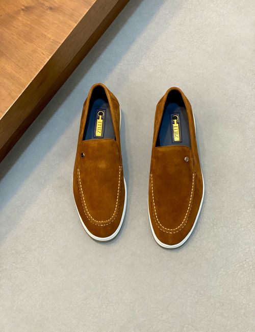 Zilli Hollow Out Loafers Latex Insole