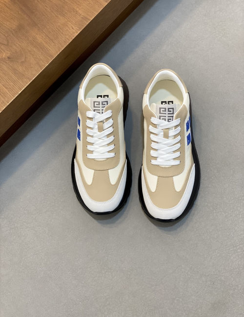 Givenchy Low-top Leather Casual Sneakers With Logo