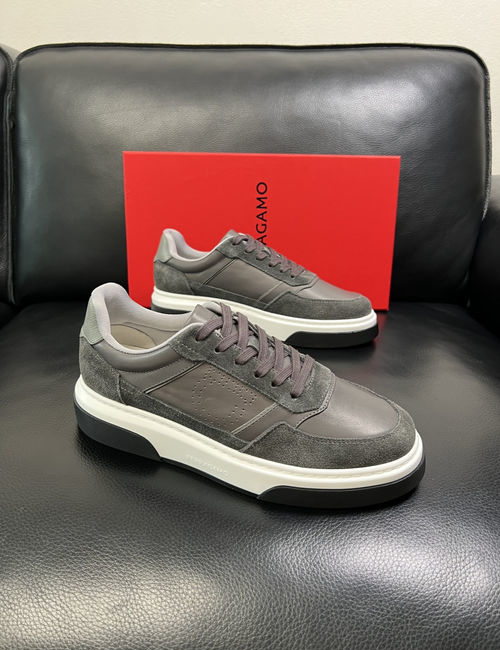 Ferragamo Premium Leather Casual Shoes