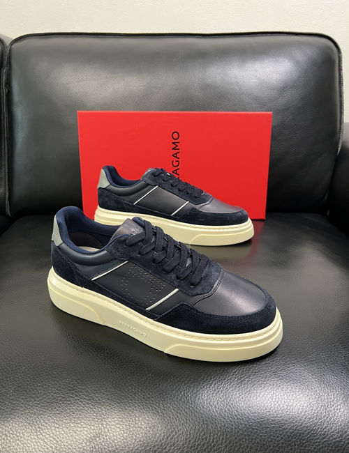 Ferragamo Premium Leather Casual Shoes