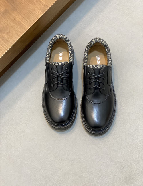 Christian Dior CD Moccasin Shoes With Gancio Buckle