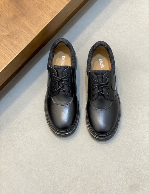 Christian Dior CD Moccasin Shoes With Gancio Buckle