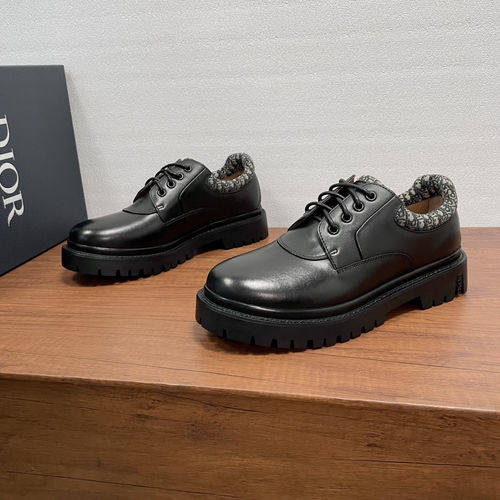 Christian Dior CD Explorer III Derby Shoes With Oblique Details