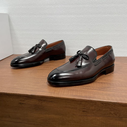 Berluti Brown Tassel Loafer Business Casual Shoes