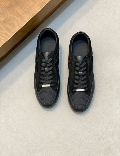 Zegna Triple Stitch Low-top Casual Sneakers