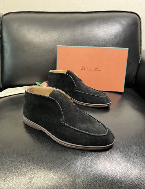 Loro Piana LP Premium Leather Stitching Sneakers
