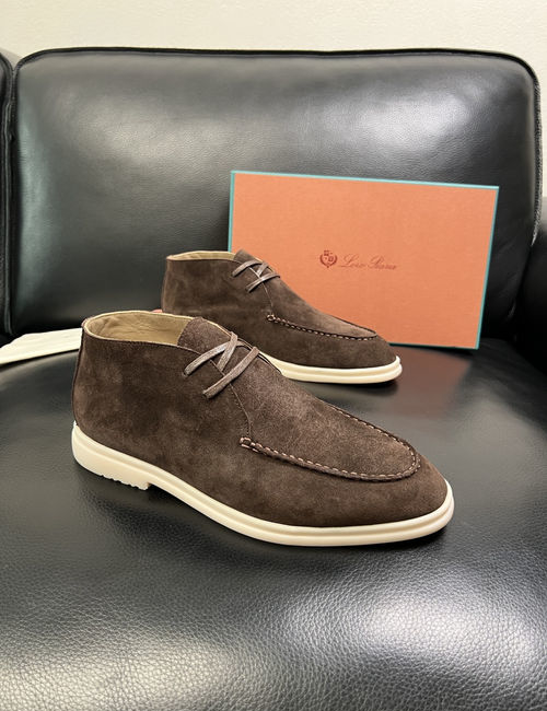 Loro Piana LP Premium Leather Stitching Sneakers