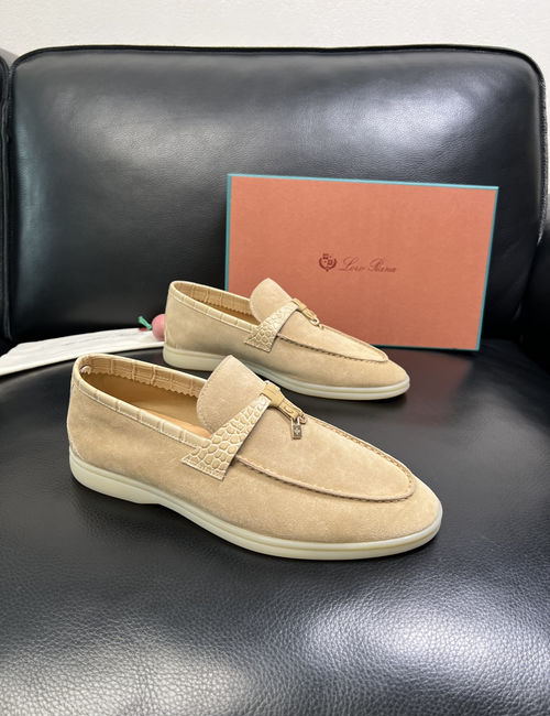 Loro Piana LP Cowhide Leather Casual Shoes