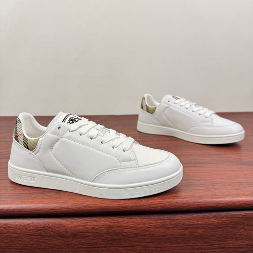 Burberry Set Smooth Leather Low-top Sneakers