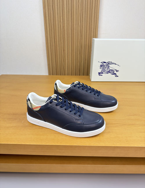 Burberry Premium Nappa Leather Casual Sneakers