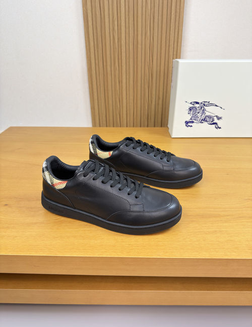 Burberry Premium Nappa Leather Casual Sneakers