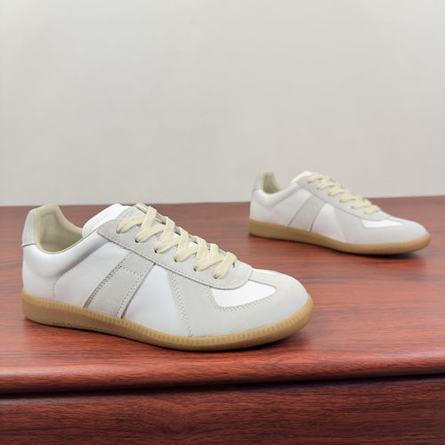 Maison Margiela MM6 Retro Running Suede Leather Sneakers