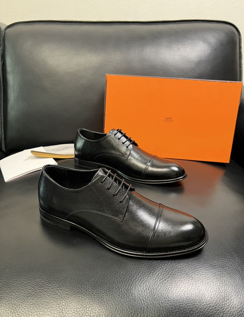 Hermes Formal Leather Shoes Premium Quality