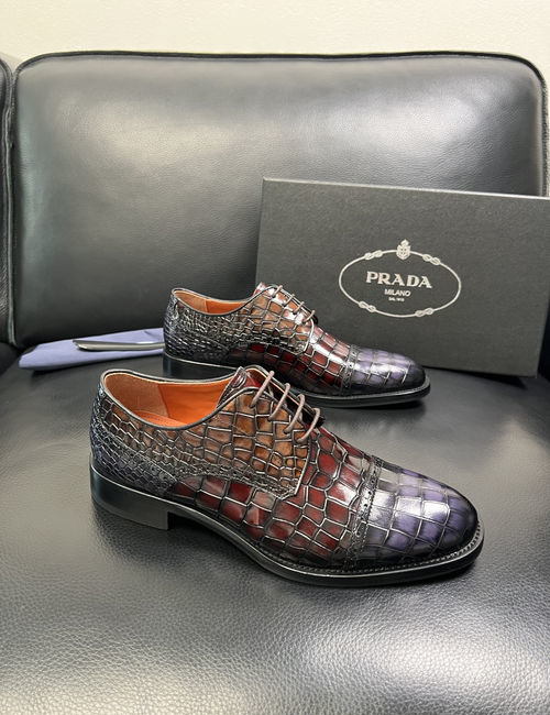 Prada Genuine Leather Dress Shoes