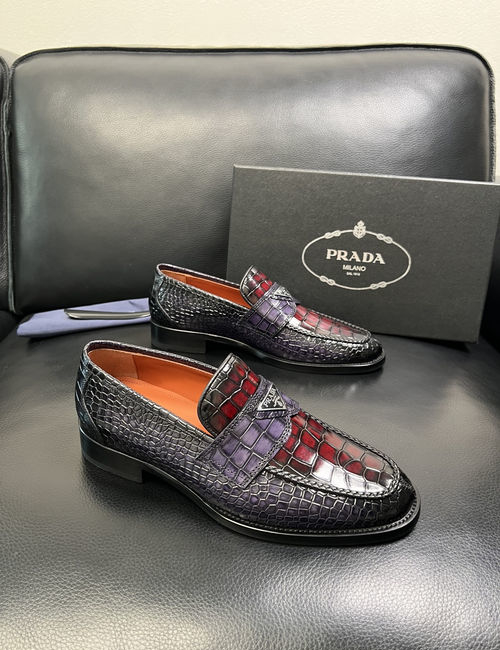 Prada Genuine Leather Dress Shoes
