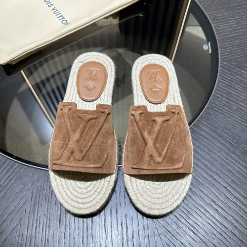 Louis Vuitton LV Bidart Damier Jacquard Espadrilles