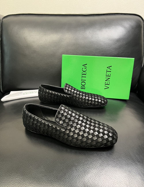 Bottega Veneta BV Woven Leather Casual Comfortable Shoes