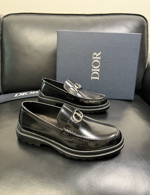 Christian Dior CD Genuine Leather Sneakers With Original Sole