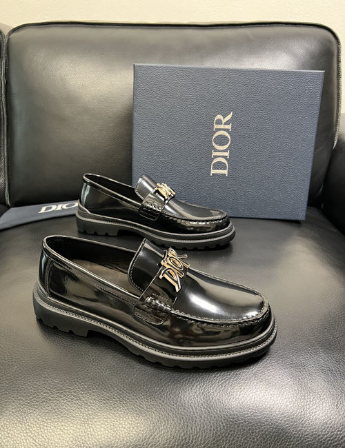 Christian Dior CD Genuine Leather Sneakers With Original Sole