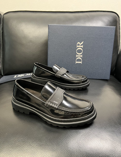 Christian Dior CD Genuine Leather Sneakers With Original Sole