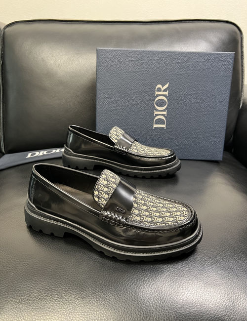 Christian Dior CD Genuine Leather Sneakers With Original Sole