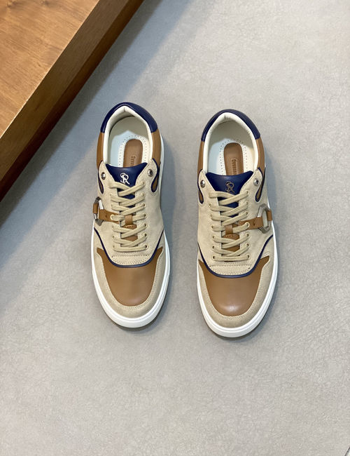 Stefano Ricci Leather Fashion Sneakers