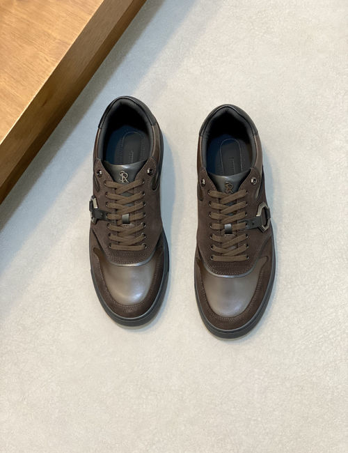 Stefano Ricci Leather Fashion Sneakers