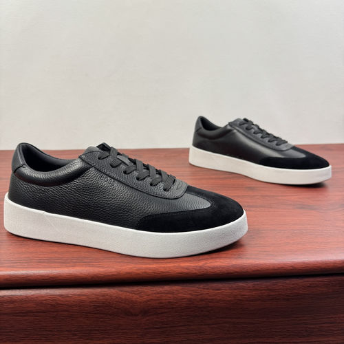 Hugo Boss Basketball Leather Low-top Sneakers