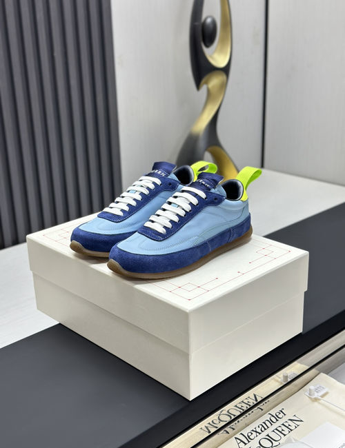 McQueen Upgraded Classic Leather Sneaker