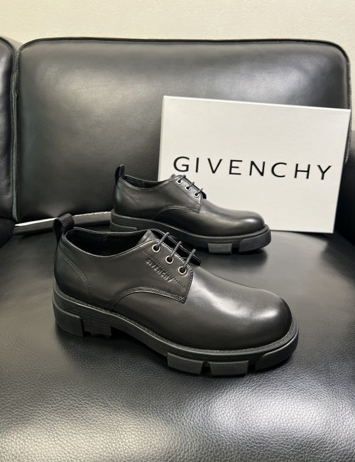 Givenchy Leather Mesh Casual Shoes With Soft Insole