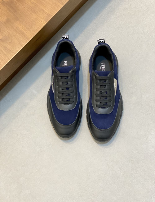 Fendi Monster Flying Knit Sneakers